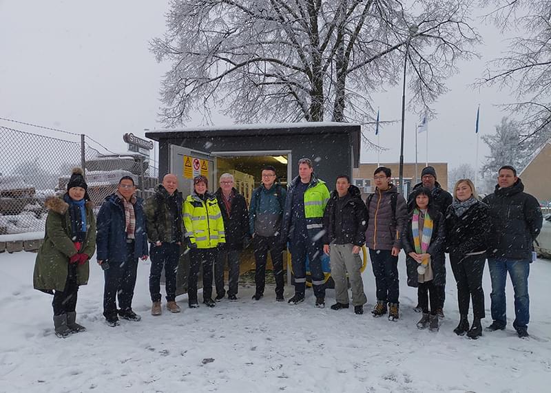 赫茲曼中國團(tuán)隊(duì)歐洲行，瑞典研發(fā)中心跨國交流學(xué)習(xí)